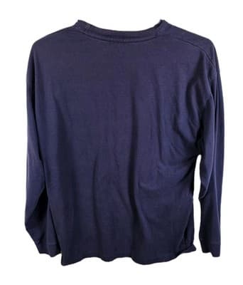 Vintage Michigan Wolverines Starter XL Blue Long Sleeve Sweatshirt - Thumbnail 7