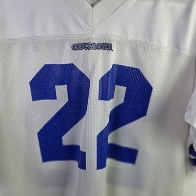 Vtg Nike Dallas Cowboys Emmitt Smith Large Football Jersey - Thumbnail 6