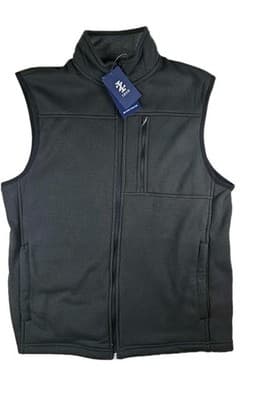 NWT IZOD Advantage Men's Small Black Performance Stretch Vest - Thumbnail 7