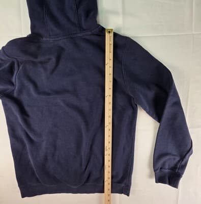 Vintage Jordan Michigan Wolverines Medium Blue Hoodie Hoodie - Thumbnail 7
