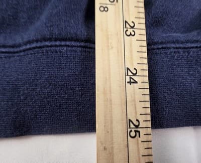 Vintage Jordan Michigan Wolverines Medium Blue Hoodie Hoodie - Thumbnail 8