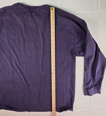 Vintage Michigan Wolverines Starter XL Blue Long Sleeve Sweatshirt - Thumbnail 9