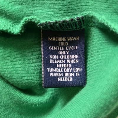 Chaps Men's 3XL Green Long Sleeve 100% Cotton Pullover - Thumbnail 4