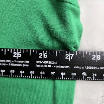 Chaps Men's 3XL Green Long Sleeve 100% Cotton Pullover - Thumbnail 6