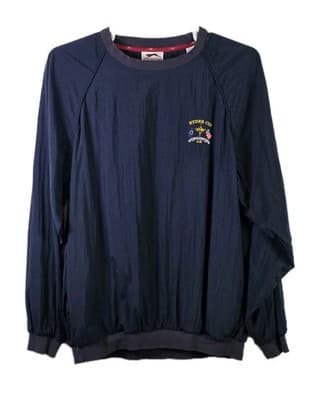 Slazenger Men's Large Blue Ryders Cup Golf Pullover - Image 1