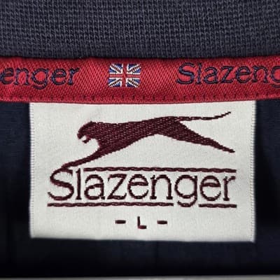 Slazenger Men's Large Blue Ryders Cup Golf Pullover - Thumbnail 4