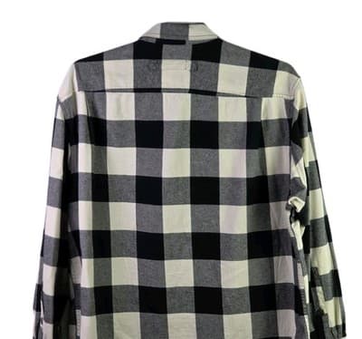 Duluth Trading Men's XL Checkered Flannel Long Sleeve Button Down Shirt - Thumbnail 7