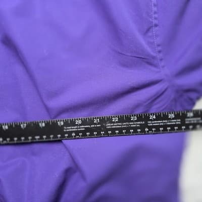 Vantage Quachita Baptist Univ Men's XL Purple Golf Pullover - Thumbnail 5