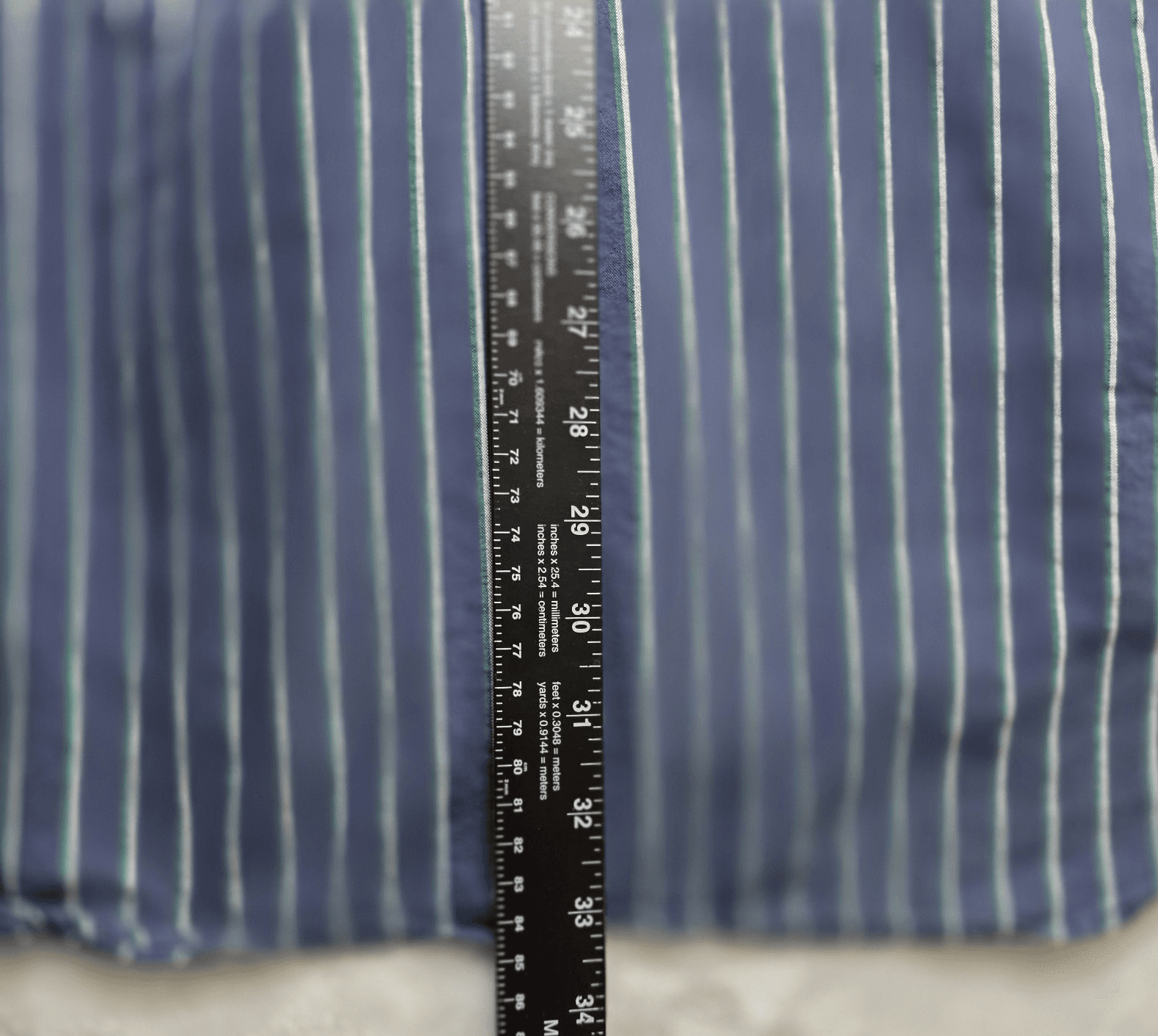 Polo Ralph Lauren Men's Large Blaire Blue Striped Long Sleeve Button Down - Thumbnail 8