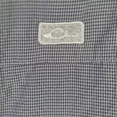 Drake Clothing Co Waterfall Men's Medium Gray Short Sleeve Shirt - Thumbnail 4