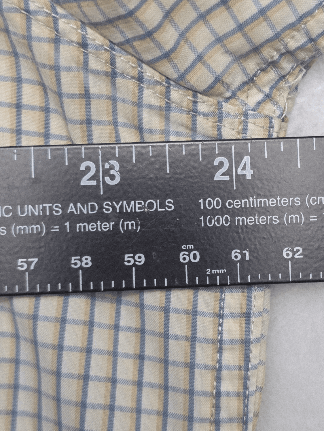 Victorinox Swiss Army Knife Men's Medium Button Down Plaid Short Sleeve Shirt - Thumbnail 5