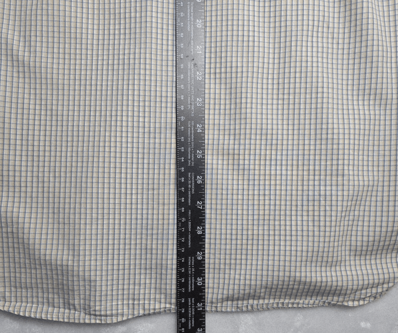 Victorinox Swiss Army Knife Men's Medium Button Down Plaid Short Sleeve Shirt - Thumbnail 8