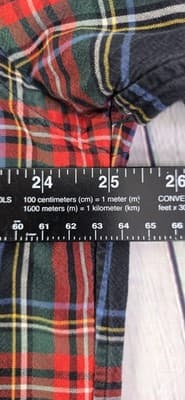 Polo Ralph Lauren Men's L Blake Red Tartan Plaid Long Sleeve Button-Down Shirt - Thumbnail 4