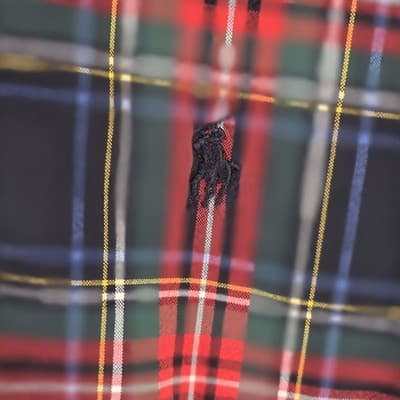 Polo Ralph Lauren Men's L Blake Red Tartan Plaid Long Sleeve Button-Down Shirt - Thumbnail 2