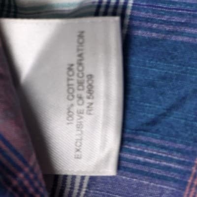 Cremieux Classics Men's Large Plaid Slim Fit Button Down Short Sleeve Shirt - Thumbnail 5