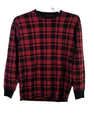 Polo Ralph Lauren Women's Large Red Buffalo Check Sweater - Thumbnail 2