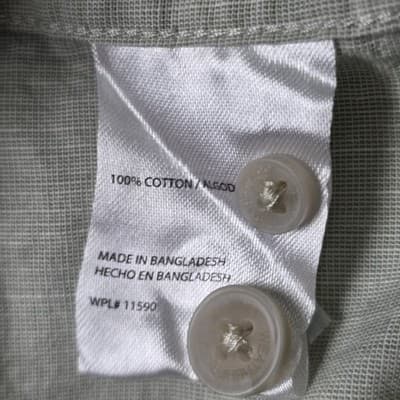 Weatherproof Men's XL Olive Green Short Sleeve Button Down Shirt - Thumbnail 5