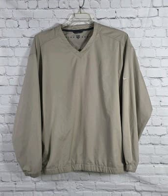 Nike Golf Men's XL Tan V-Neck Pullover - Image 1