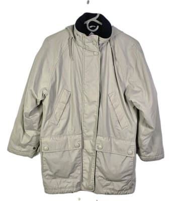 St. Johns Bay Womens Petite XS Beige Jacket - Image 1