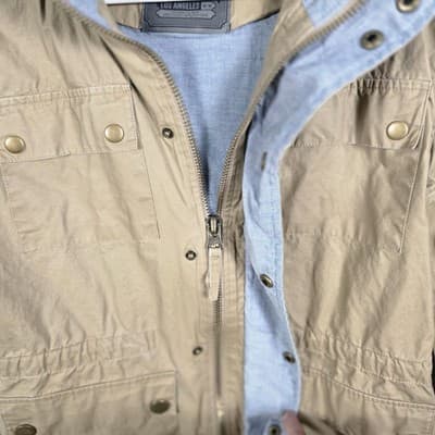21Men Los Angeles Men’s Medium Brown Jacket - Thumbnail 3