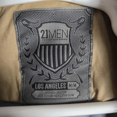 21Men Los Angeles Men’s Medium Brown Jacket - Thumbnail 4