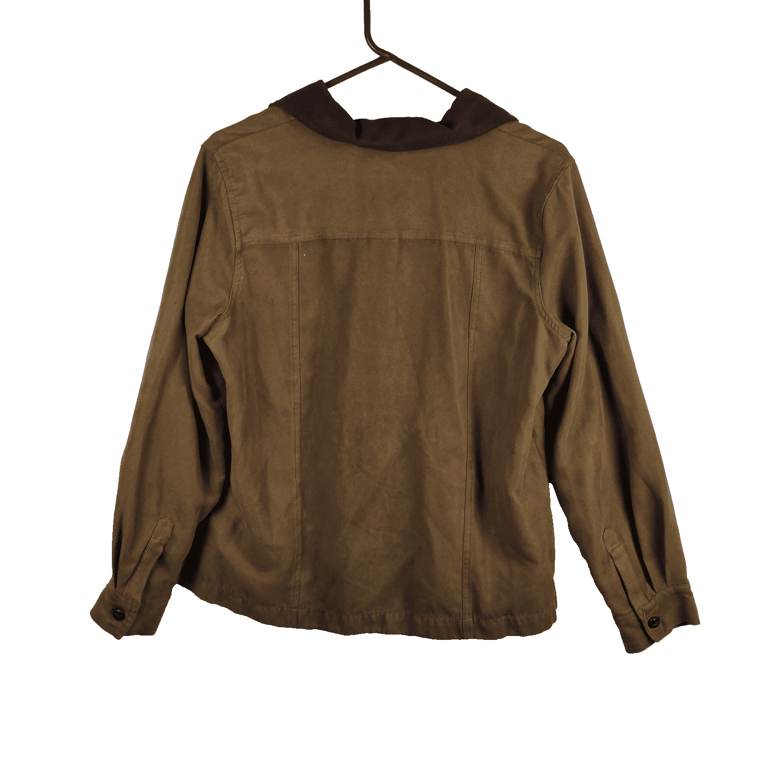 Napa Valley Women's Petite Large Brown Jacket - Thumbnail 6