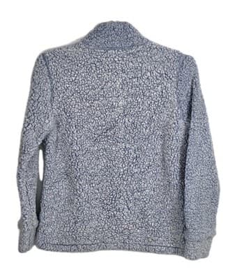 Weatherproof Women's Medium Blue Sherpa 1/4 Zip Pullover * FLAWED * - Thumbnail 8