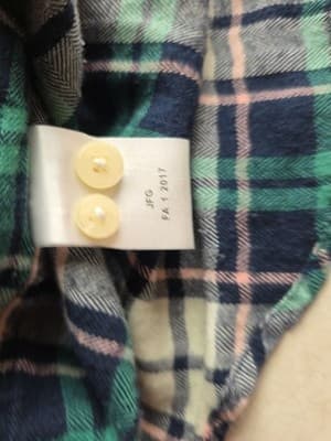 UNTUCKit Women's Size 0 Michelot Medium Green / Blue Plaid Button Up Shirt - Thumbnail 7