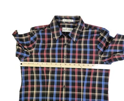 Orvis Women’s Size 10 Plaid Long Sleeve Button Up Shirt - Thumbnail 9