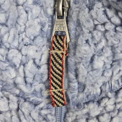 Weatherproof Women's Medium Blue Sherpa 1/4 Zip Pullover * FLAWED * - Thumbnail 4
