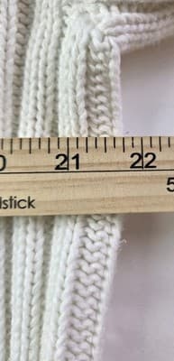 CHAPS Women's XL Ivory Cable-Knit Cowl Neck Sweater - Thumbnail 5