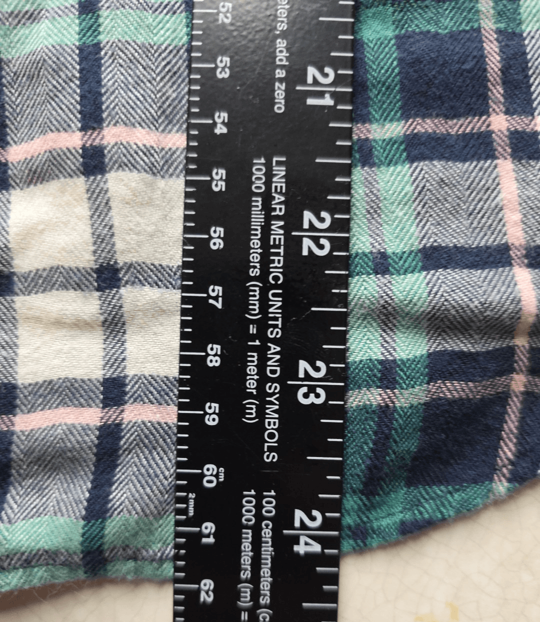 UNTUCKit Women's Size 0 Michelot Medium Green / Blue Plaid Button Up Shirt - Thumbnail 6
