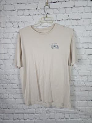 Travis Mathew Men's XL Beige " Endless Vacation " Short Sleeve T-Shirt - Image 1