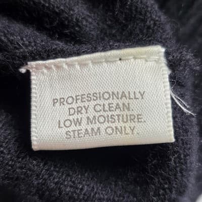 Charter Club Women's XL Black 100 % Cashmere V-Neck Sweater - Thumbnail 4