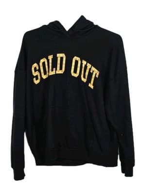 Original Use Men’s XL Black Long Sleeve Hoodie - Image 1