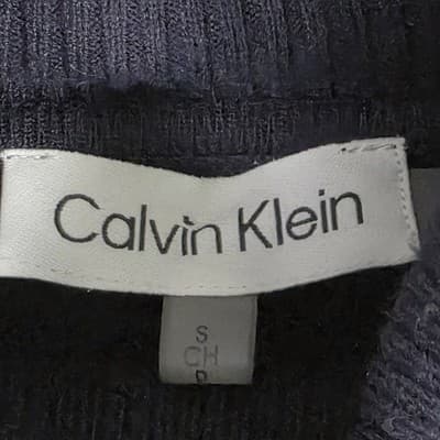 Calvin Klein Men's Small Navy Blue Long Sleeve Turtleneck Sweater - Thumbnail 2