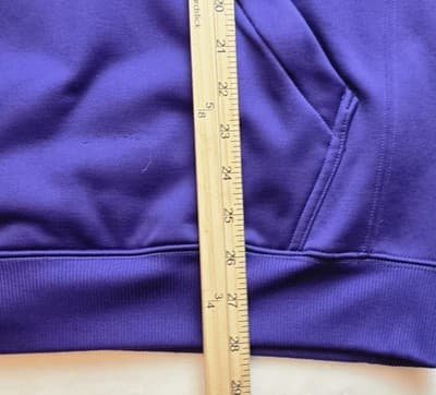 East Carolina Pirates Men's Large Purple Hoodie - Thumbnail 6