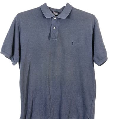Polo Ralph Lauren Men's Large Gray Short Sleeve Shirt - Thumbnail 2