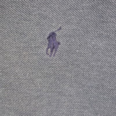 Polo Ralph Lauren Men's Large Gray Short Sleeve Shirt - Thumbnail 3