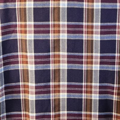 Vintage 80s Sears Men’s Large Tall Plaid Flannel Button Up Long Sleeve Shirt - Thumbnail 6