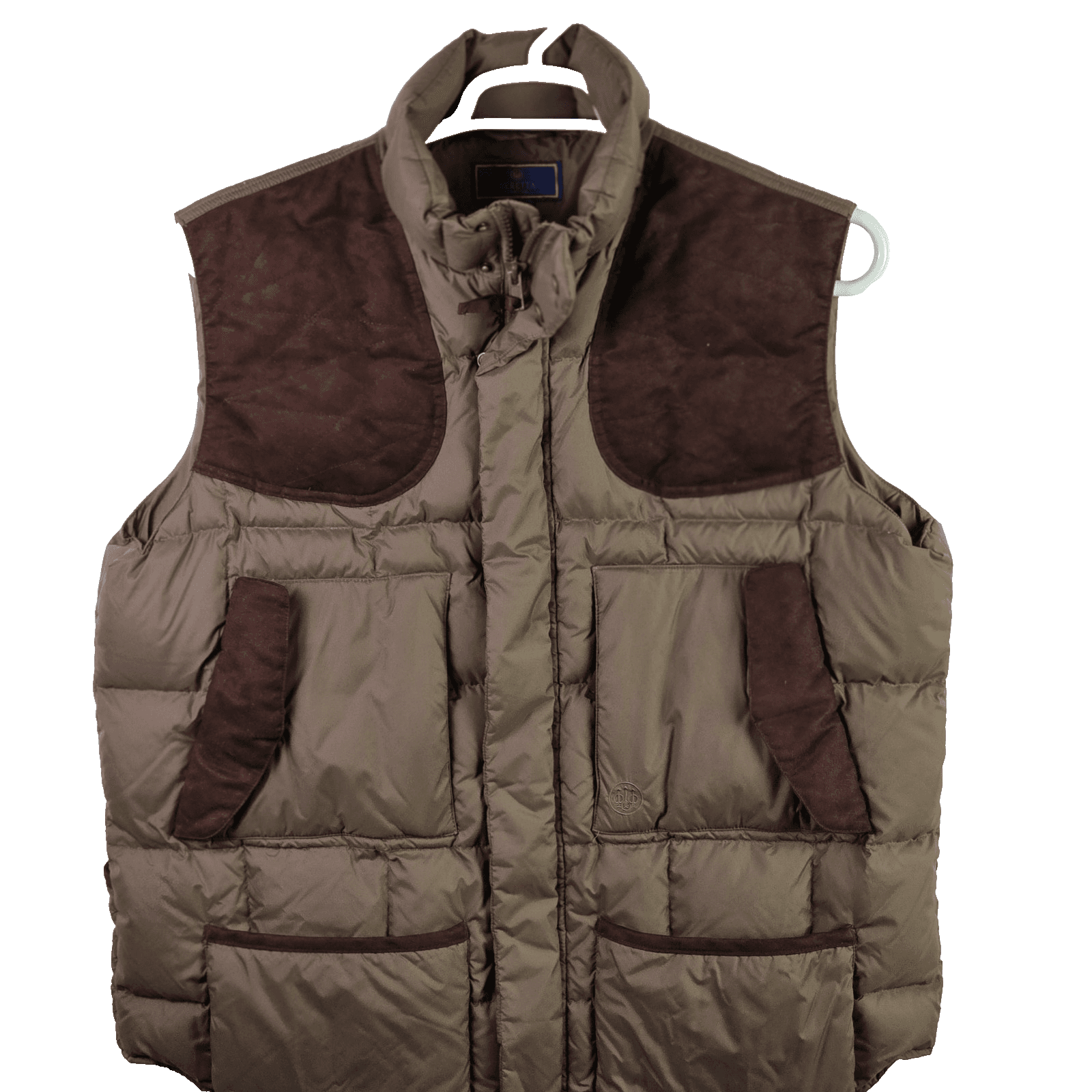 Beretta Mens XL Brown Shooting Clay Skeet Field Vest - Thumbnail 2