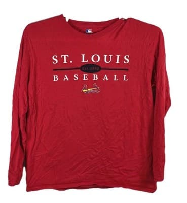 St. Louis Cardinals Men's Large Short Sleeve T-shirt - Image 1
