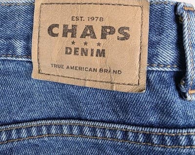 Chaps Men's 40 X 30 Classic Fit 5-Pocket Cotton Denim Jeans - Thumbnail 6