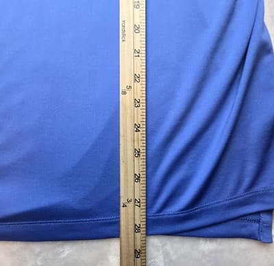 Polo Ralph Lauren Men's Large Preformance Light Blue Short Sleeve Shirt - Thumbnail 7