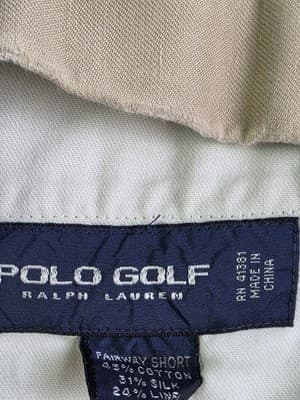 Polo Ralph Lauren Men's Size 33 Khaki Golf Shorts - Thumbnail 2