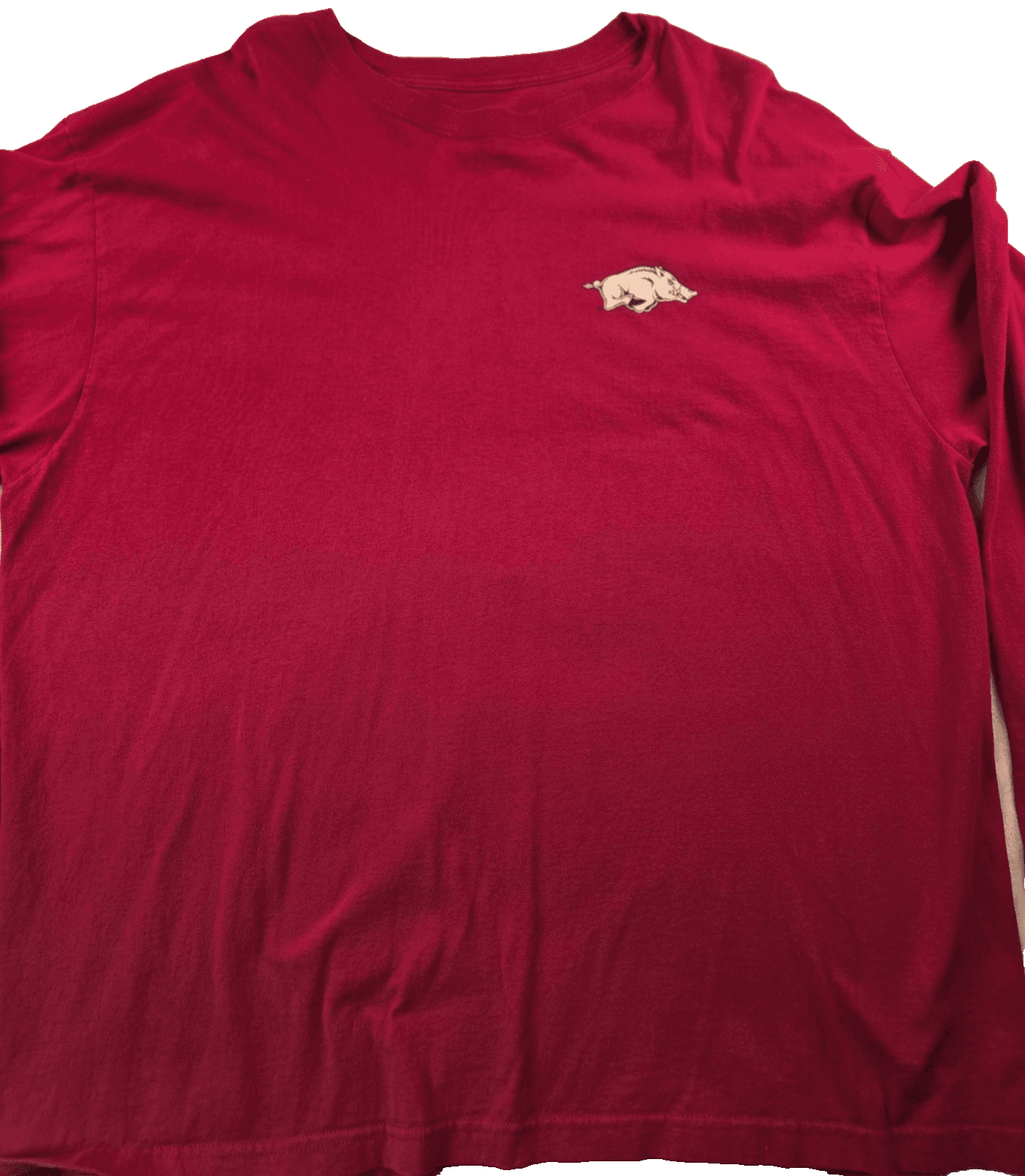 Adidas Men's XL Arkansas Razorbacks Red Short Sleeve T-Shirt - Image 1