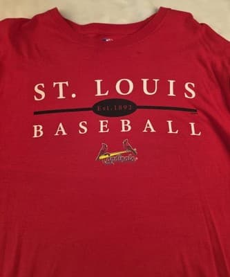 St. Louis Cardinals Men's Large Short Sleeve T-shirt - Thumbnail 2