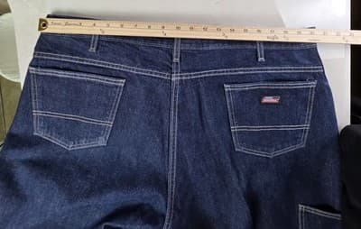 Genuine Dickies Men's Sz 42x30 Denim Utility Jeans - Thumbnail 8
