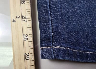 Genuine Dickies Men's Sz 42x30 Denim Utility Jeans - Thumbnail 7