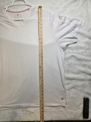 Cremieux Club 38 Performance Men's XL White Short Sleeve Shirt - Thumbnail 8